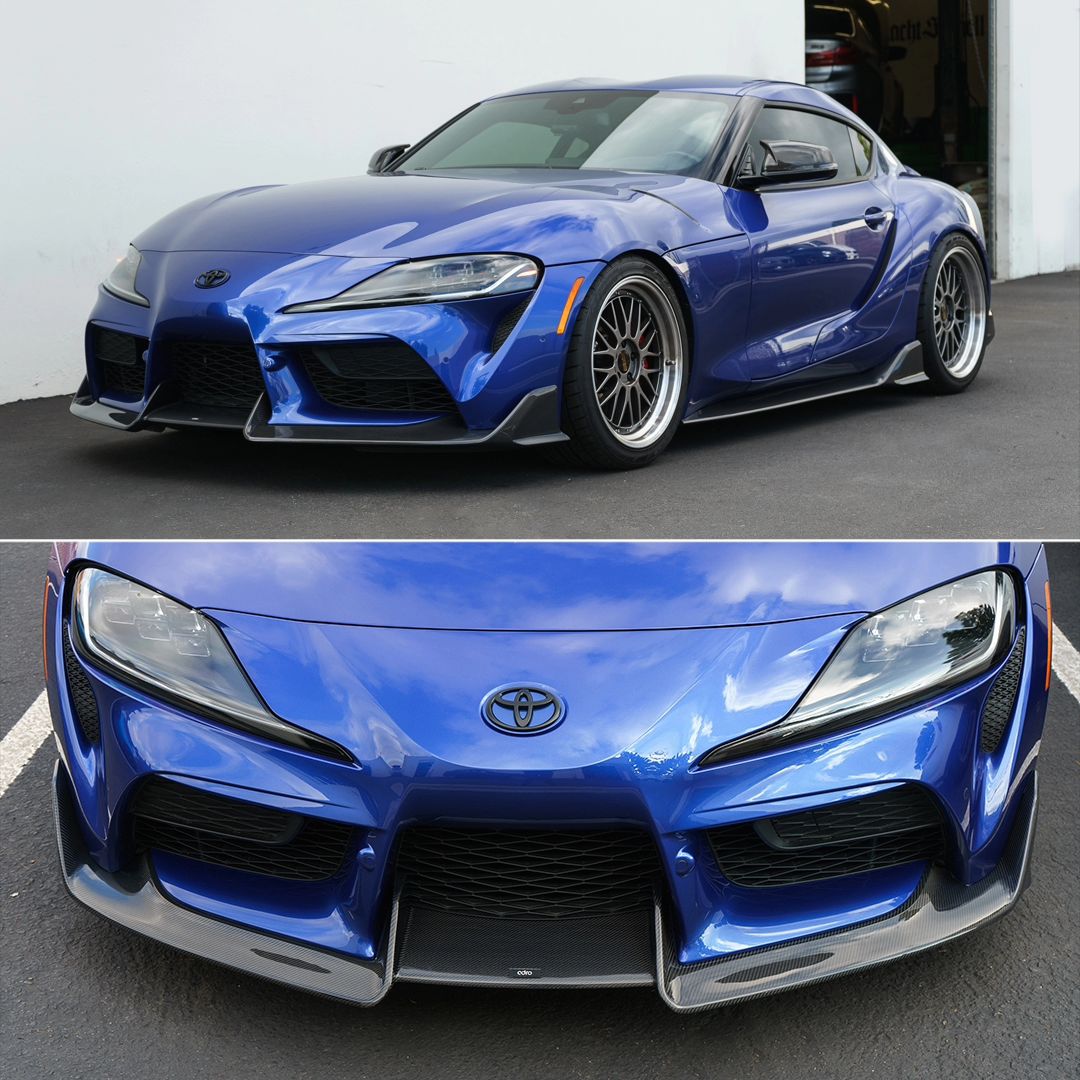 ADRO - Premium Carbon Fiber Front Lip - Toyota GR Supra
