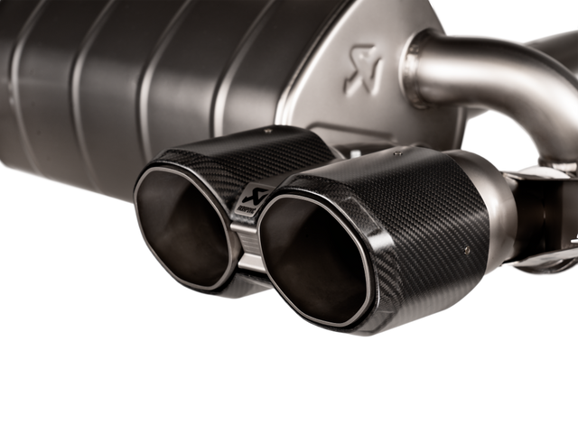 Akrapovic - Forged Carbon Tail Pipe Set (Hexagonal) - BMW G87 M2