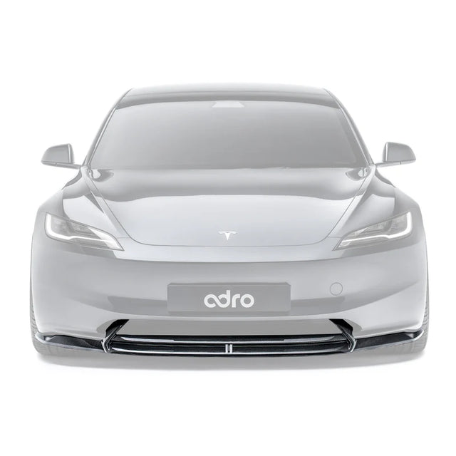 ADRO - Premium Prepreg Carbon Fiber Front Lip - Tesla Model 3 Highland