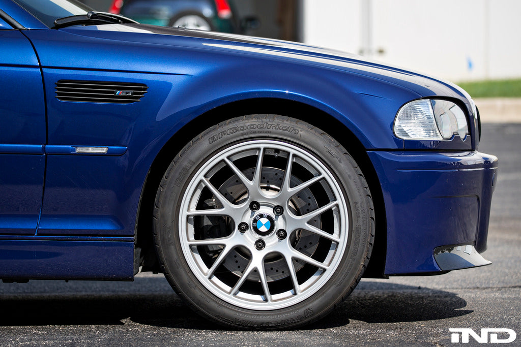 iND e46 m3 black chrome side grille set - iND Distribution