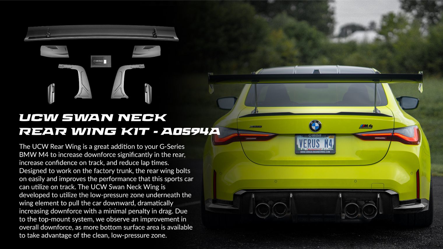 Verus Engineering - Ventus 2 Aerodynamic Kit - BMW G82 M4
