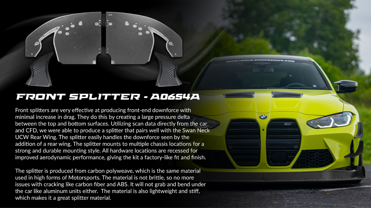 Verus Engineering - Ventus 2 Aerodynamic Kit - BMW G82 M4
