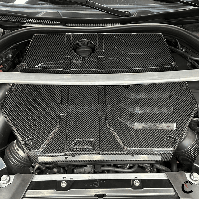 Carbon Fiber Engine Cover | BMW F9X X3M/X4M