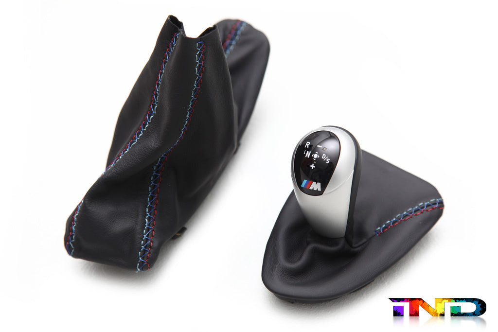 iND e9x m3 custom tri stitch shift boot set - iND Distribution