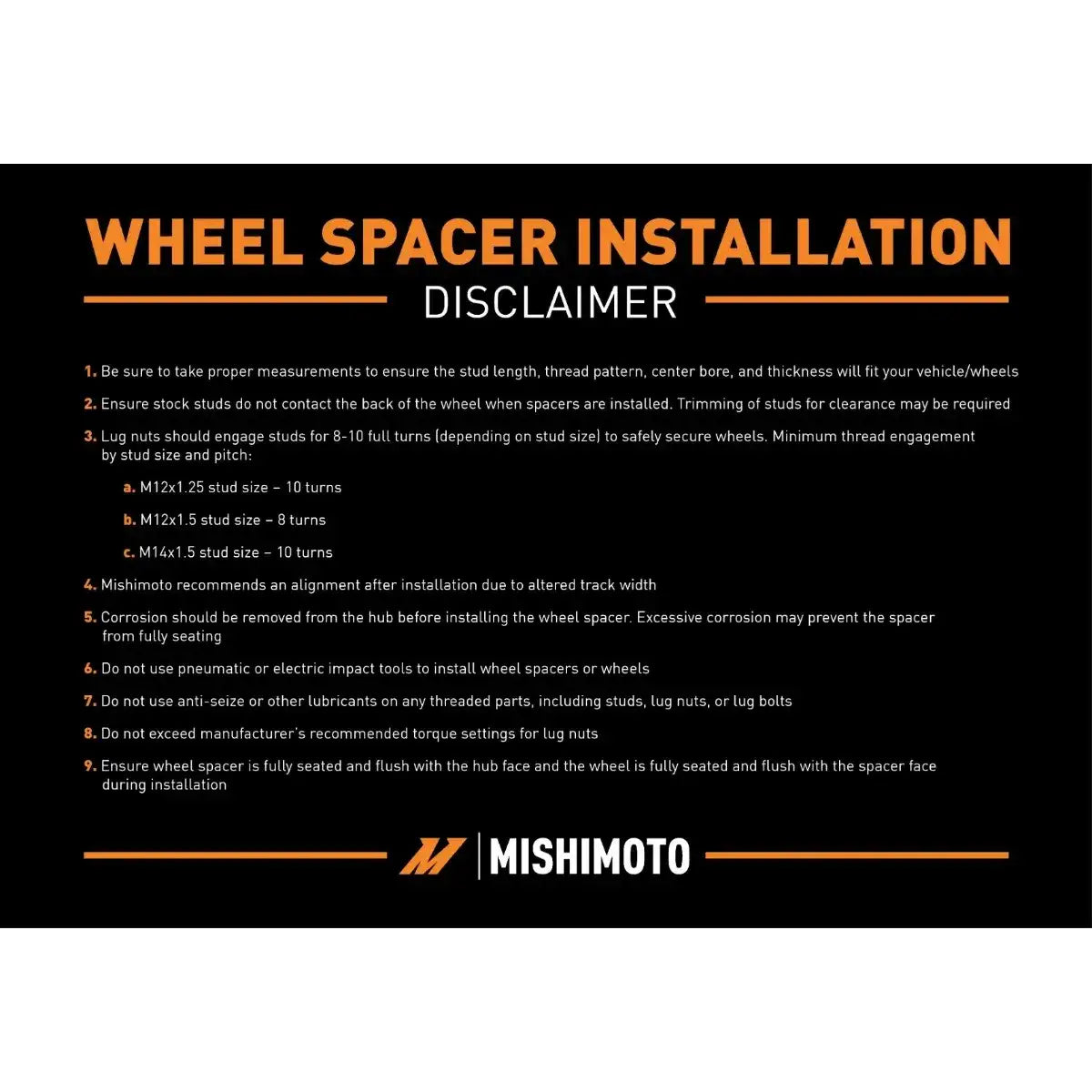 Mishimoto - Wheel Spacers - Tesla (5x114.3)