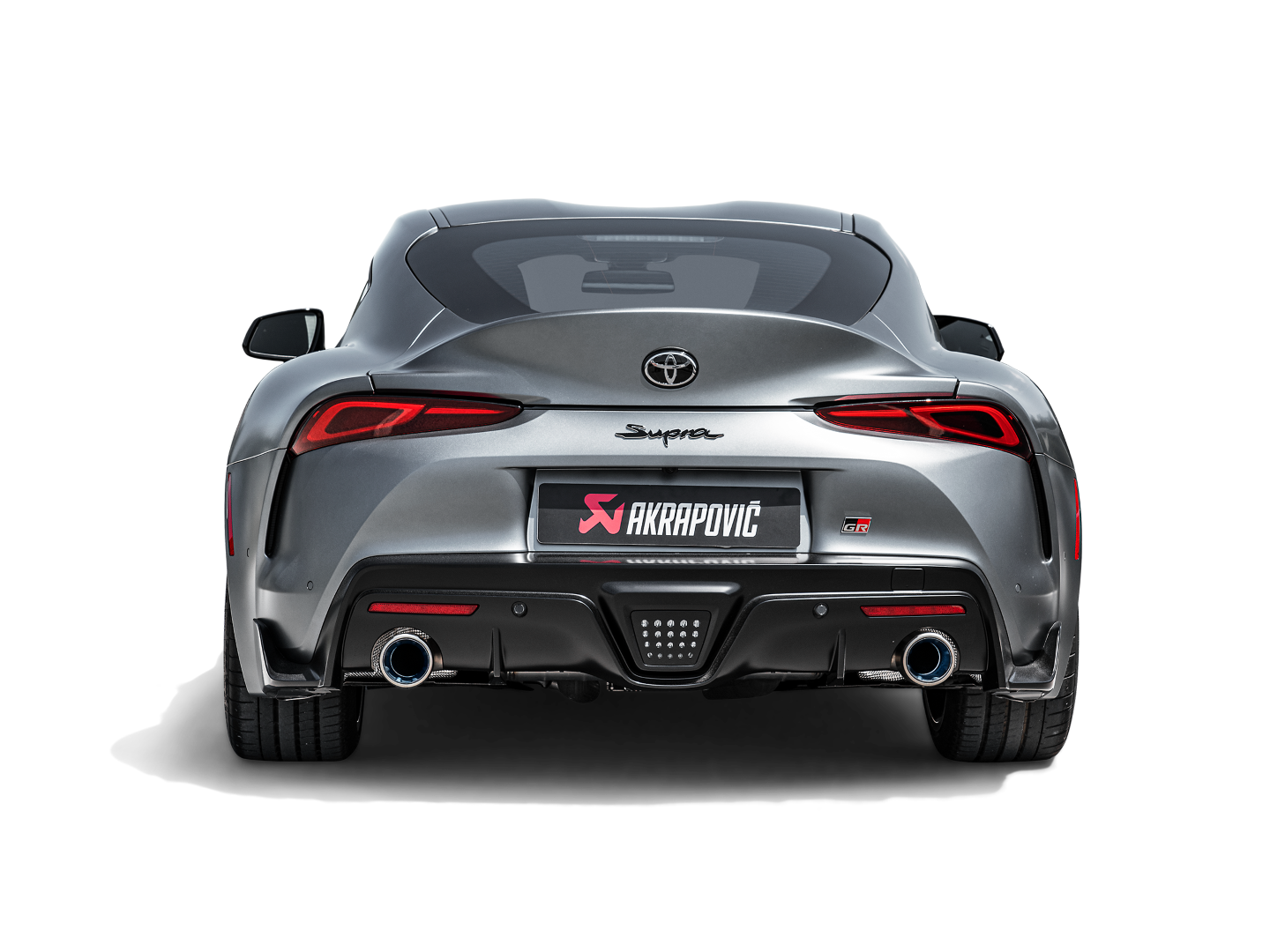 Akrapovic - Slip-On Exhaust (Titanium) - Toyota GR Supra