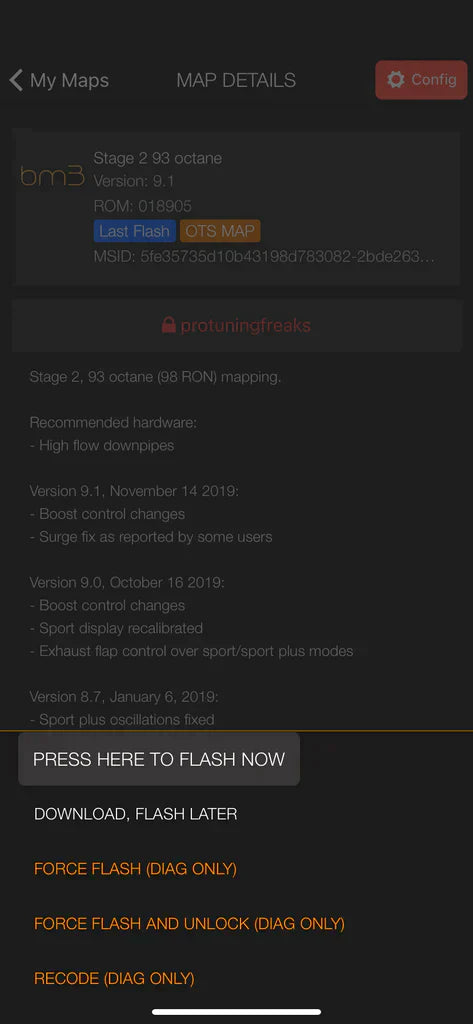 Bootmod3 - ECU Performance Software (B58) - Toyota A90 Supra