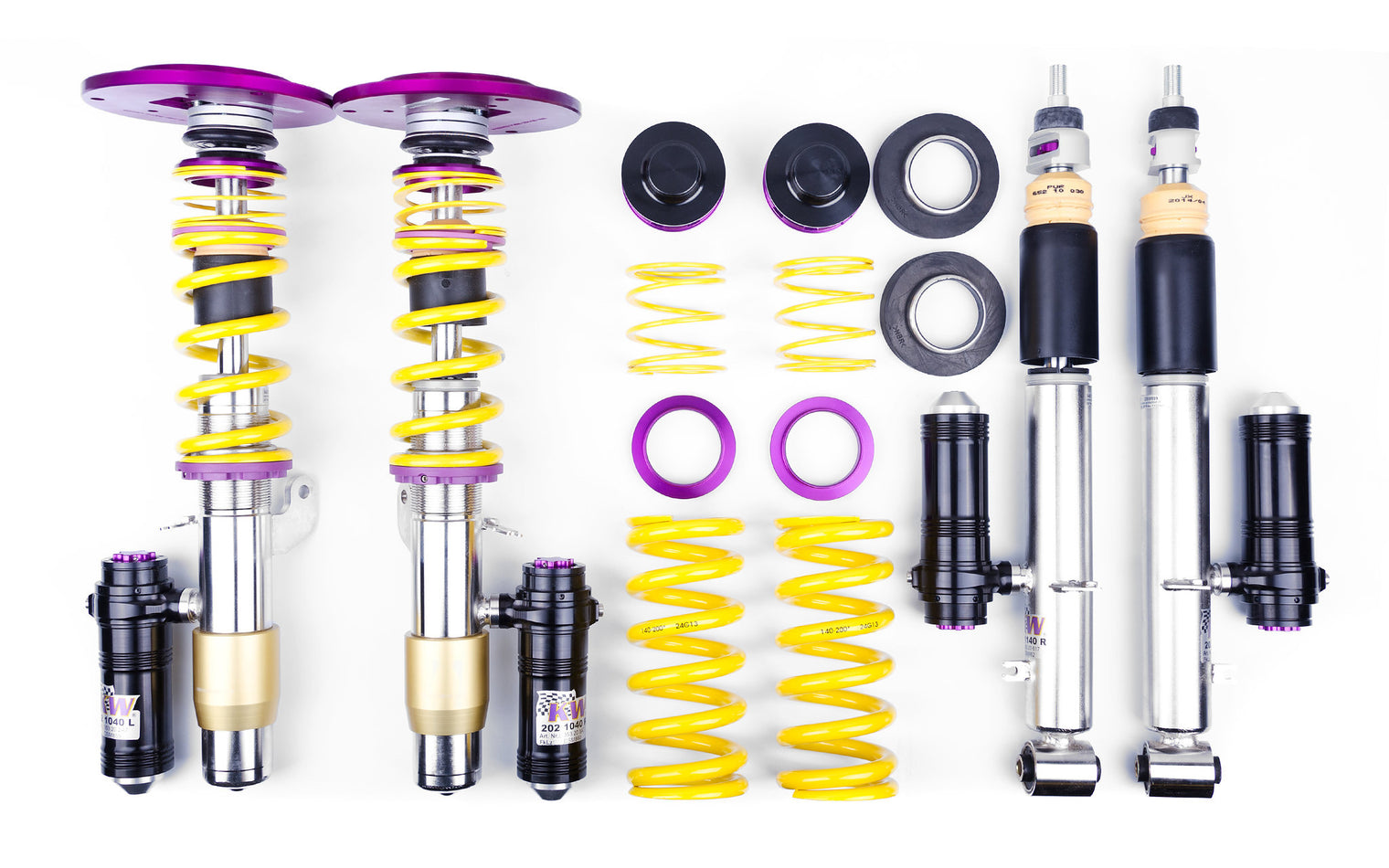KW Suspensions - V3 Clubsport 2-Way Coilover Kit - BMW F8X M3/M4