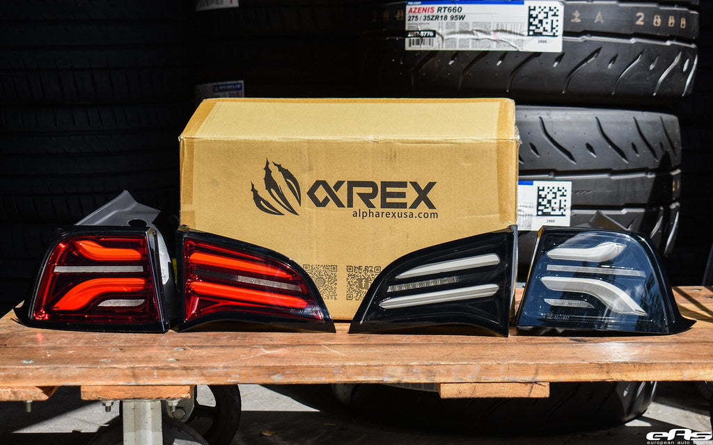 Alpharex - PRO-Series LED Tail Lights (Jet Black) - Tesla Model Y