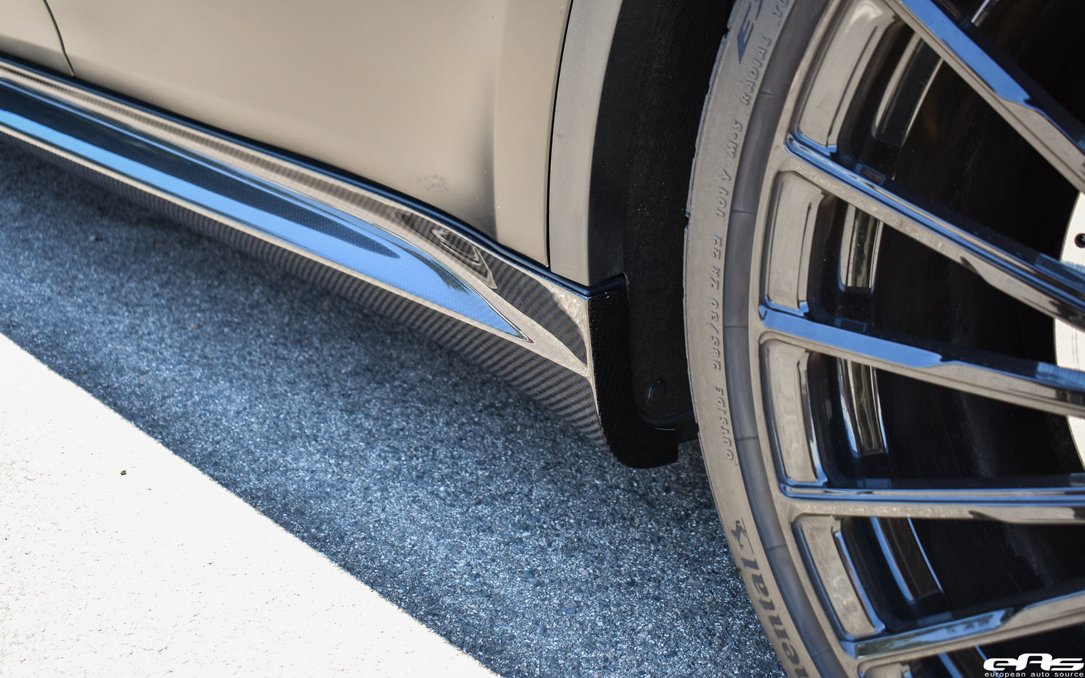 ADRO - Premium Prepreg Carbon Fiber Side Skirts - Tesla Model Y