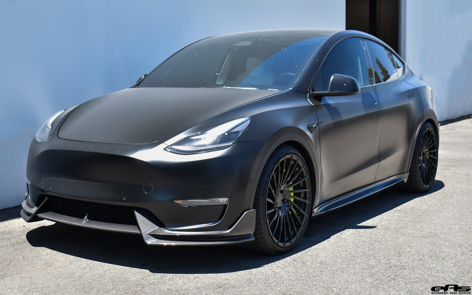 ADRO - Premium Prepreg Carbon Fiber Side Skirts - Tesla Model Y