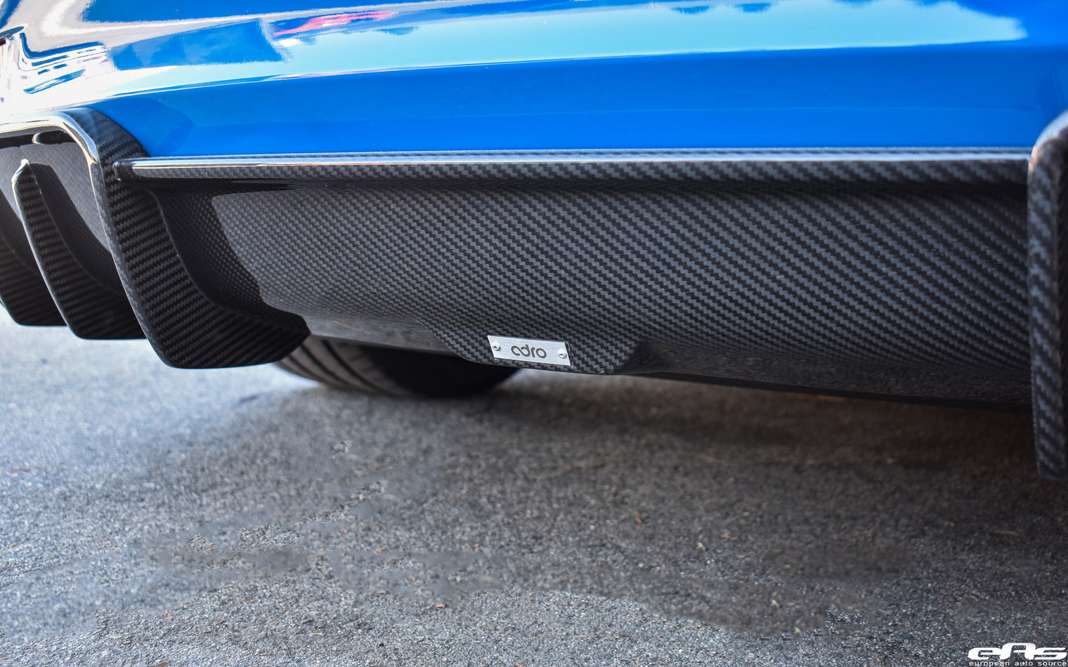 ADRO - Premium Prepreg Carbon Fiber Rear Diffuser - Tesla Model 3
