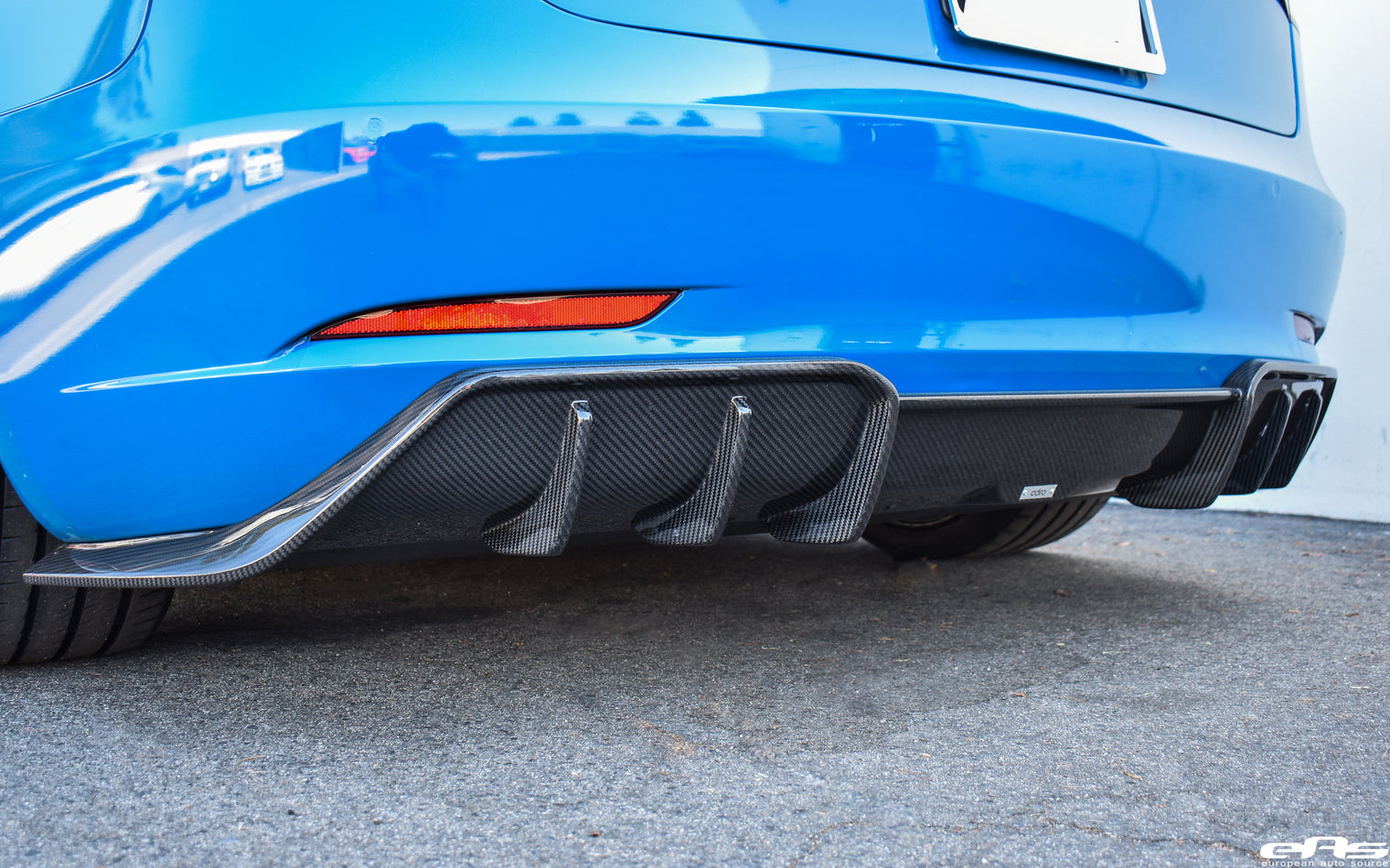 ADRO - Premium Prepreg Carbon Fiber Rear Diffuser - Tesla Model 3