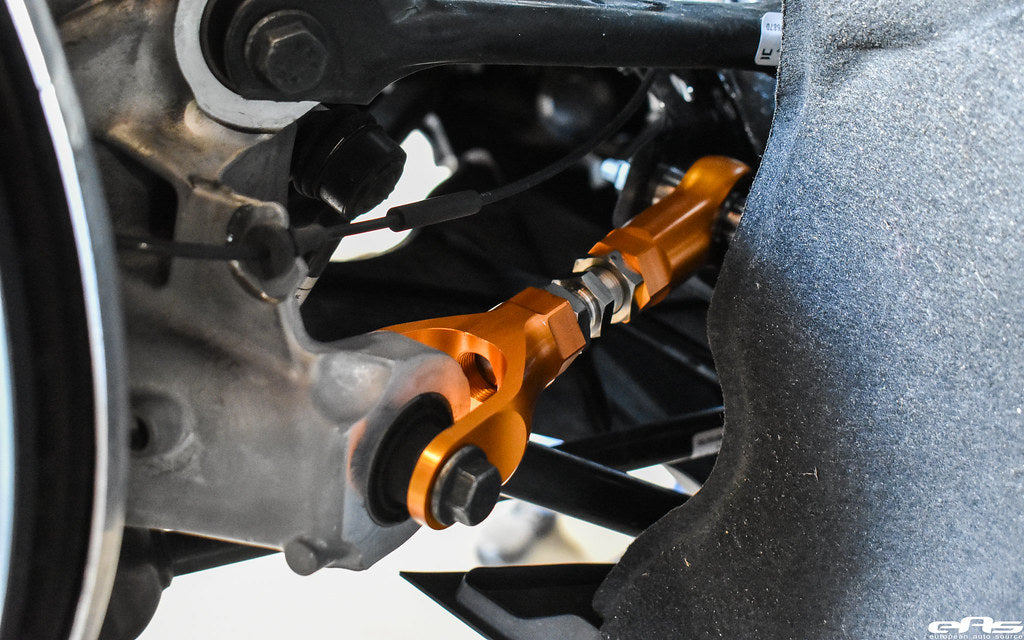 Redwood Motorsports - Spherical Bearing Adjustable Rear Camber & Toe Control Arms - Tesla Model 3/Model Y