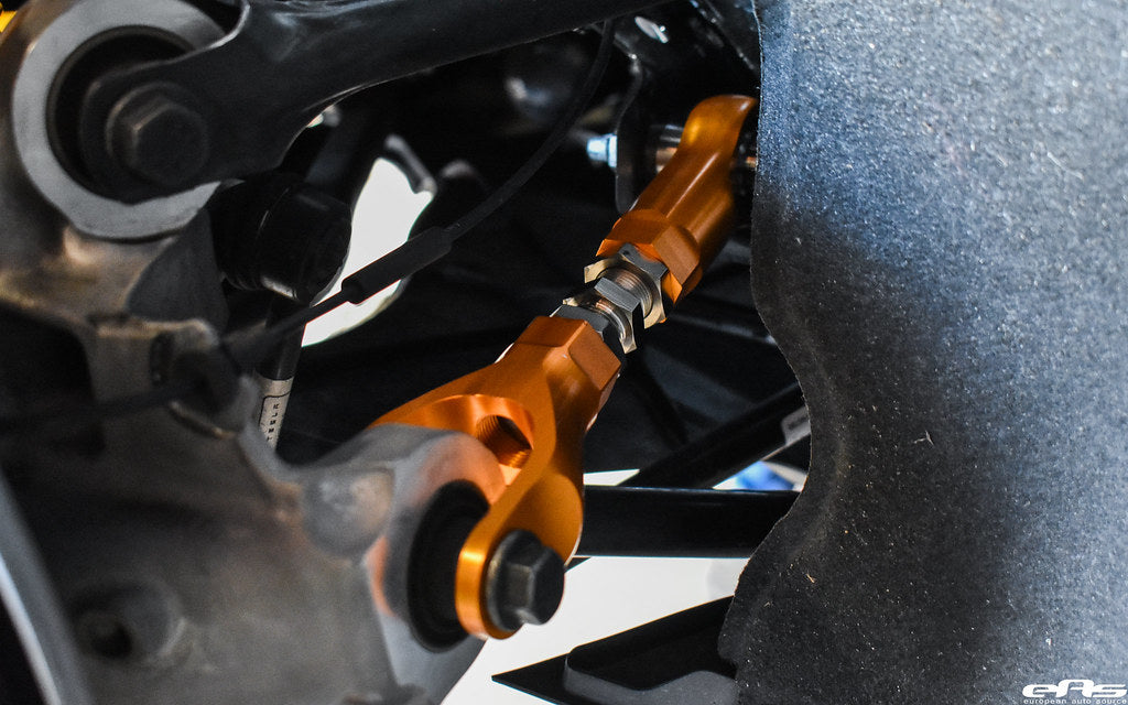 Redwood Motorsports - Spherical Bearing Adjustable Rear Camber & Toe Control Arms - Tesla Model 3/Model Y