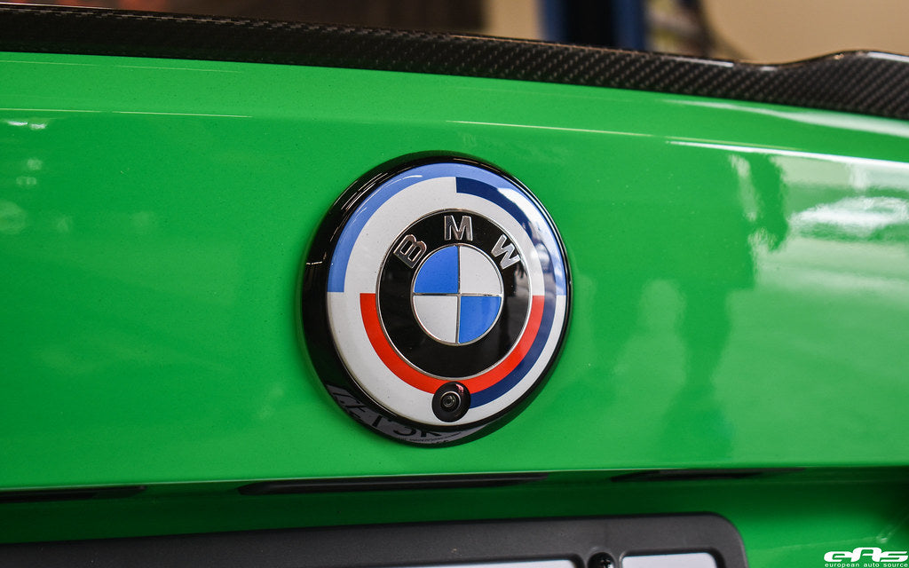 Genuine BMW - BMW 50 Years Trunk M Heritage Badge (82mm) - BMW G8X M2/M3/M4