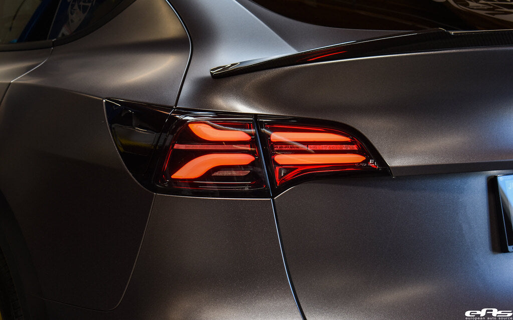 Alpharex - PRO-Series LED Tail Lights (Jet Black) - Tesla Model Y
