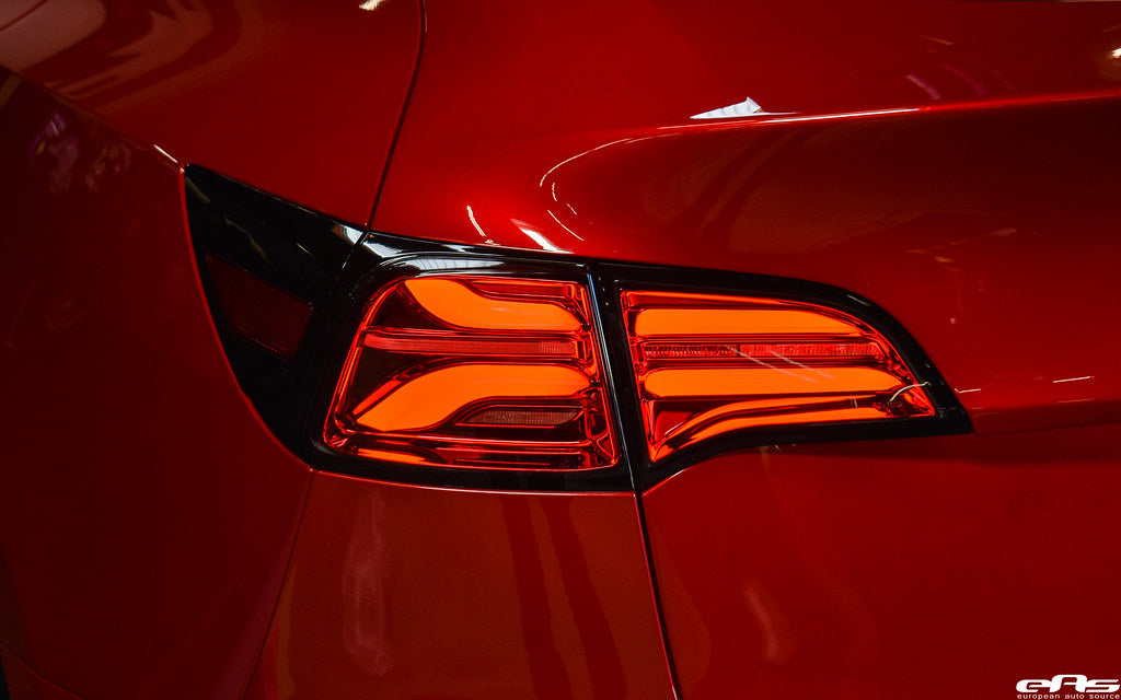 Alpharex - PRO-Series LED Tail Lights (Red Smoke) - Tesla Model Y