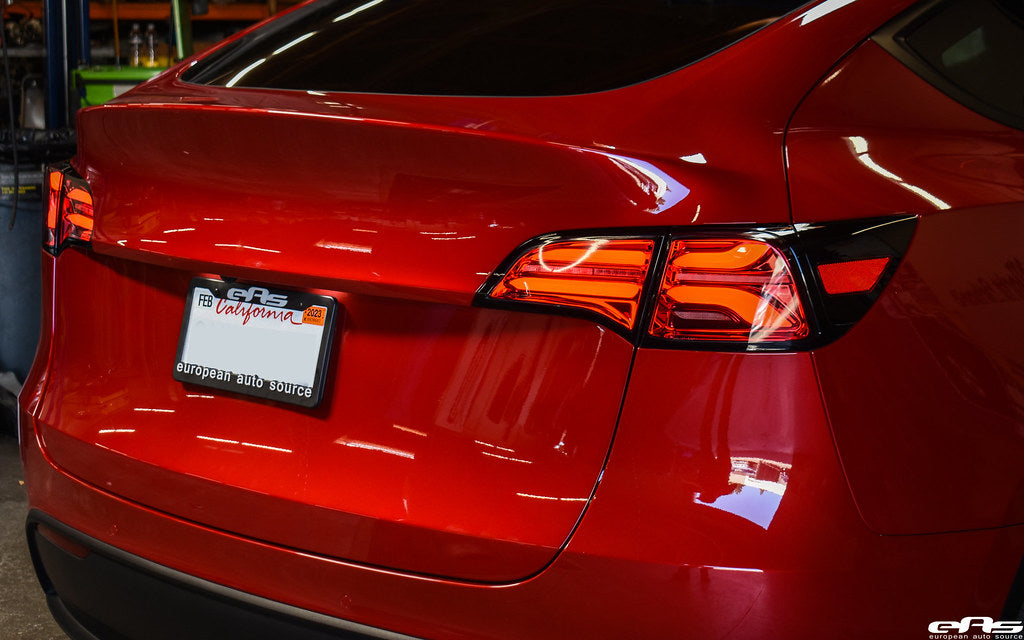 Alpharex - PRO-Series LED Tail Lights (Red Smoke) - Tesla Model Y