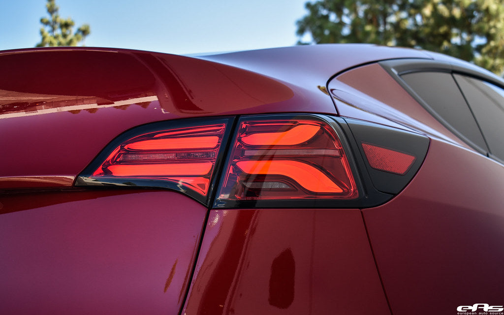 Alpharex - PRO-Series LED Tail Lights (Red Smoke) - Tesla Model Y