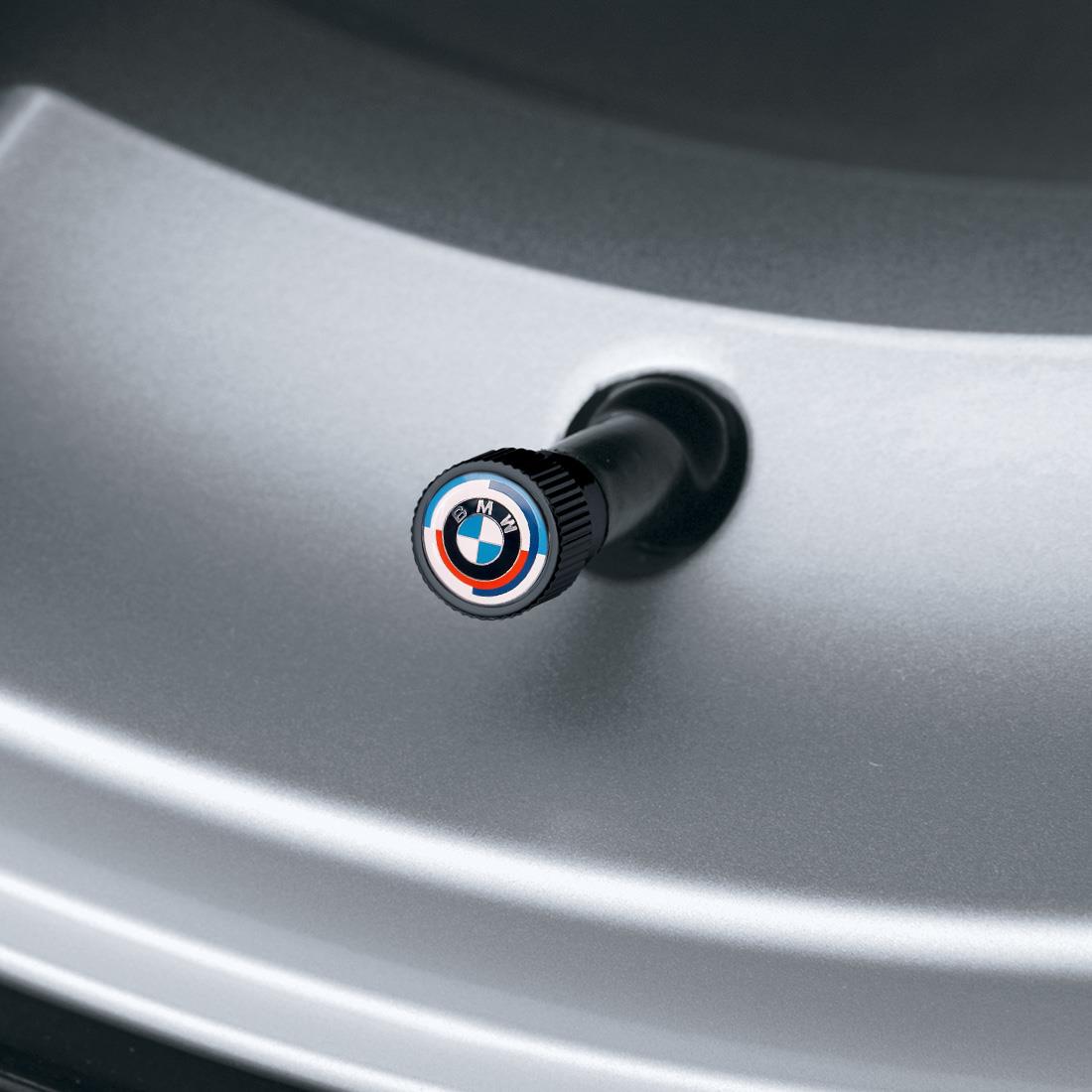 Genuine BMW - 50 Years M Valve Stem Caps - BMW