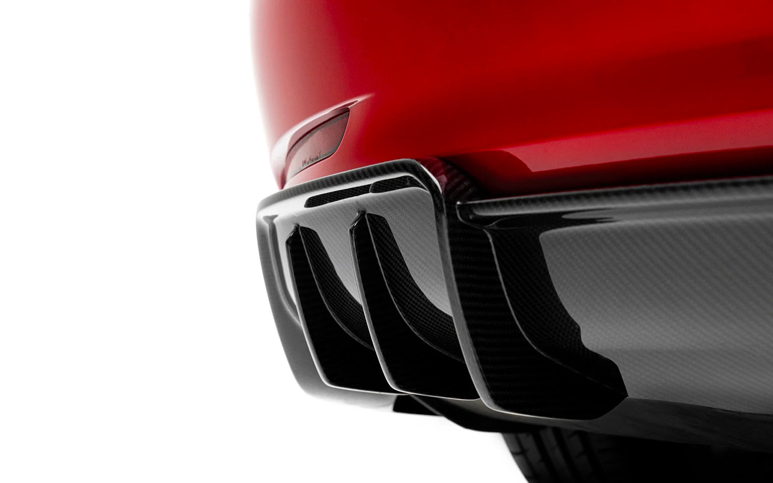 ADRO - Premium Prepreg Carbon Fiber Rear Diffuser - Tesla Model 3