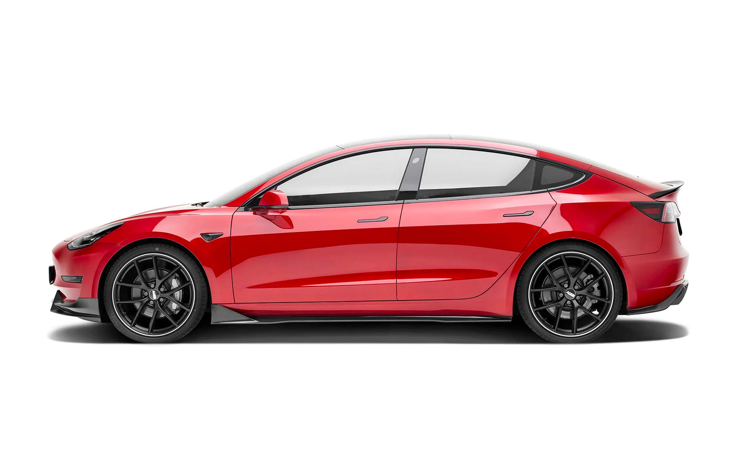 ADRO - Premium Prepreg Carbon Fiber Side Skirts - Tesla Model 3