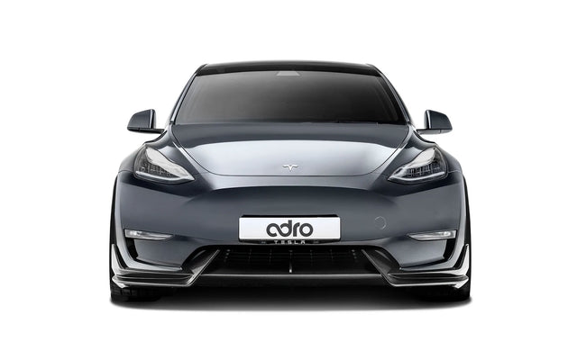 ADRO - Premium Prepreg Carbon Fiber Front Lip - Tesla Model Y