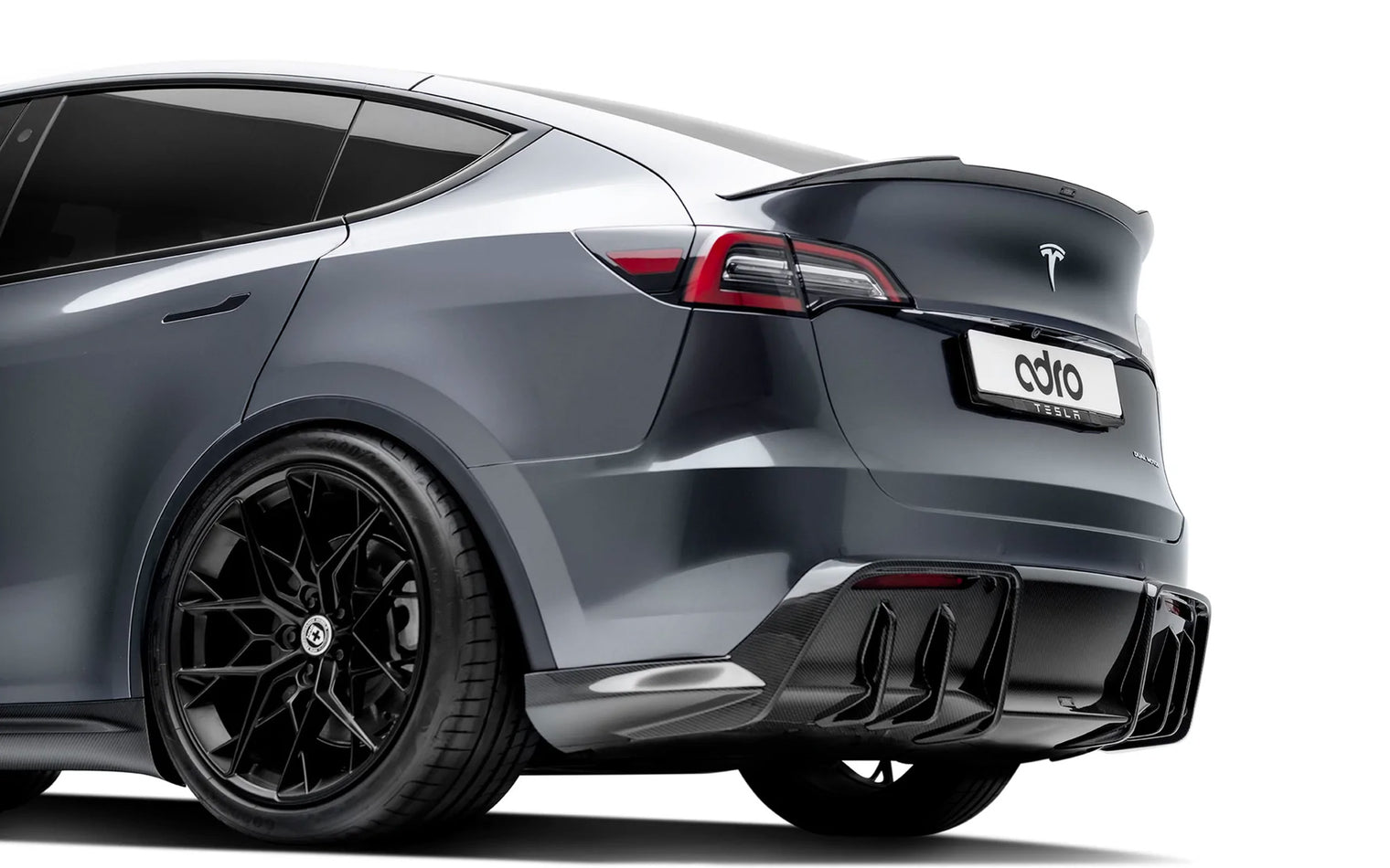 ADRO - Premium Prepreg Carbon Fiber Side Skirts - Tesla Model Y