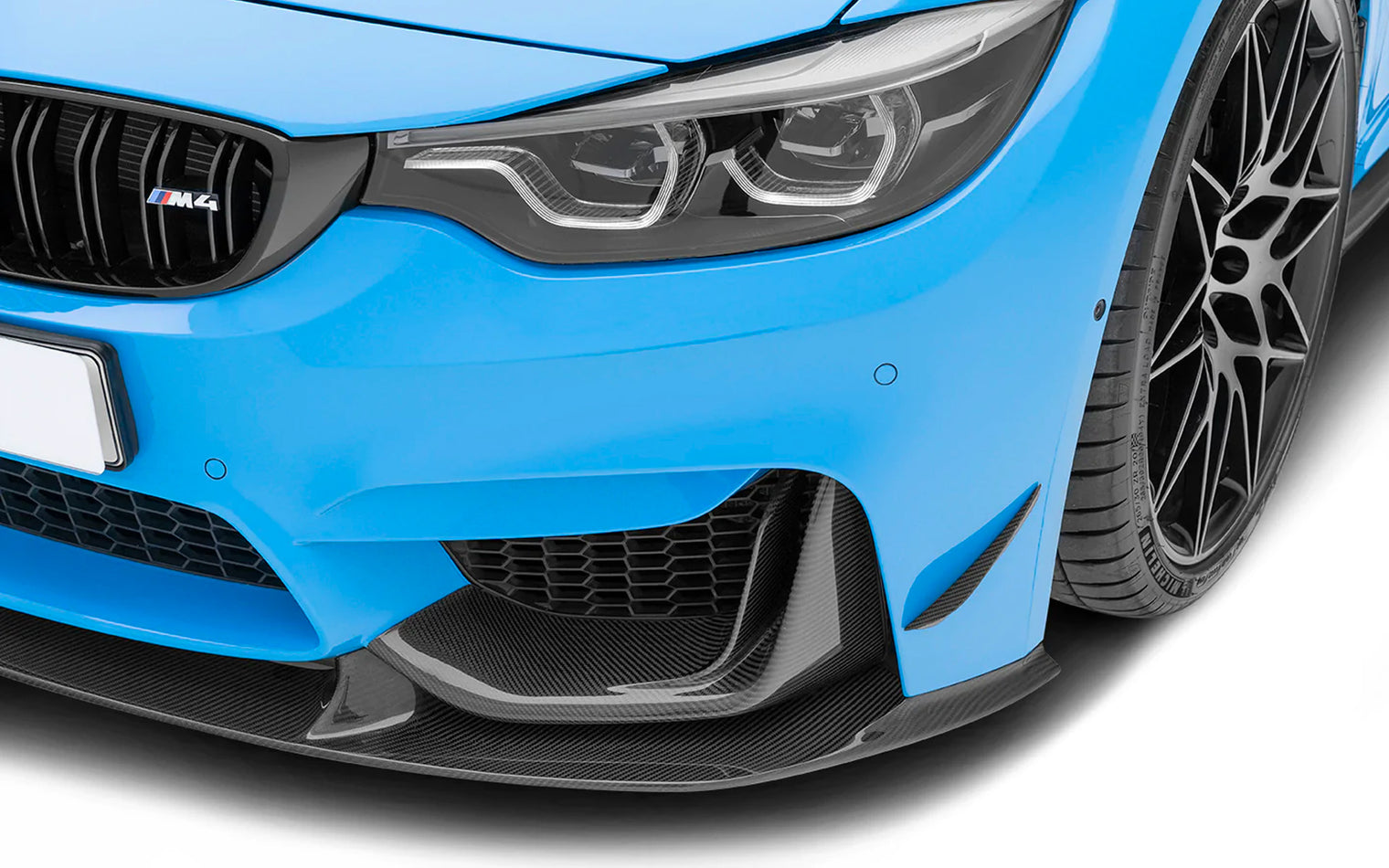 ADRO - Premium Prepreg Carbon Fiber Front Bumper Air Duct Trim - BMW F8X M3/M4