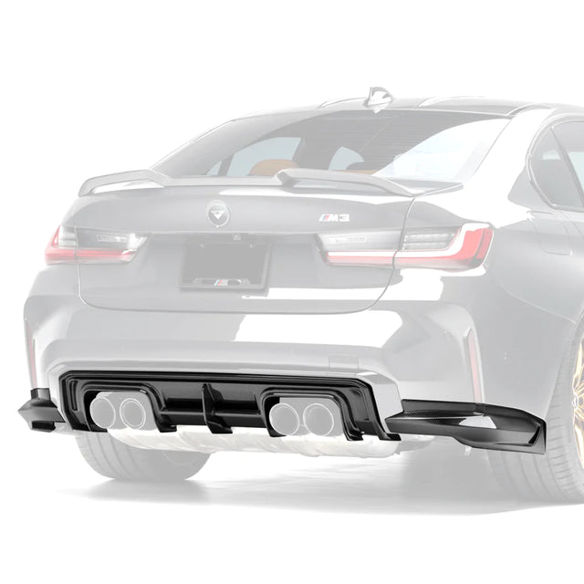 Vorsteiner - Carbon Fiber Rear Diffuser - BMW G80 M3