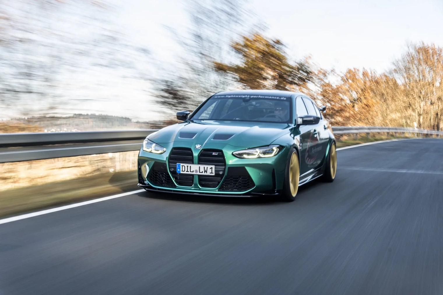 Lightweight Performance - ABS Front Lip Spoiler - BMW G8X M3/M4