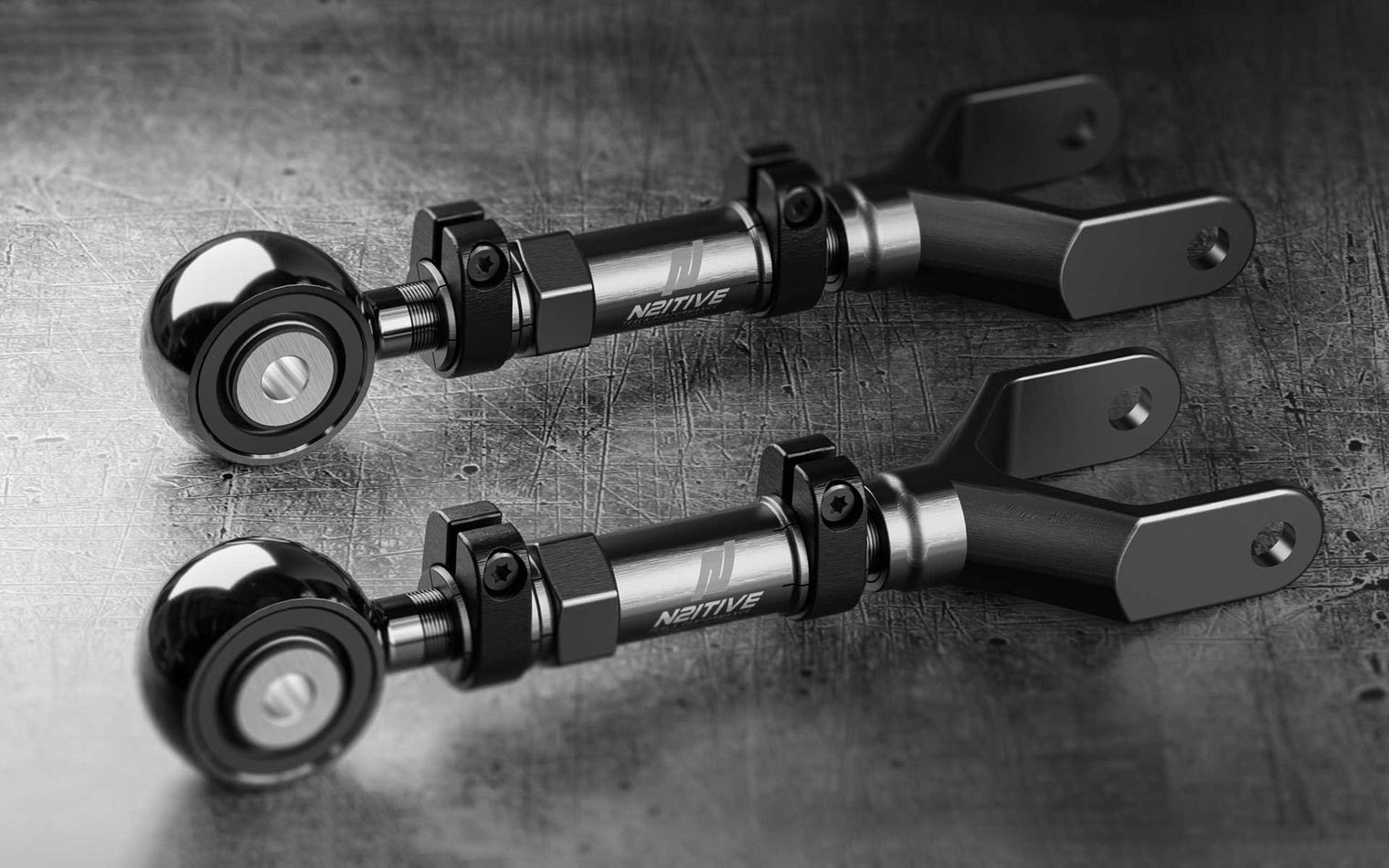 N2itive - Rear Adjustable Camber Arm Set - Tesla Model 3/Model Y