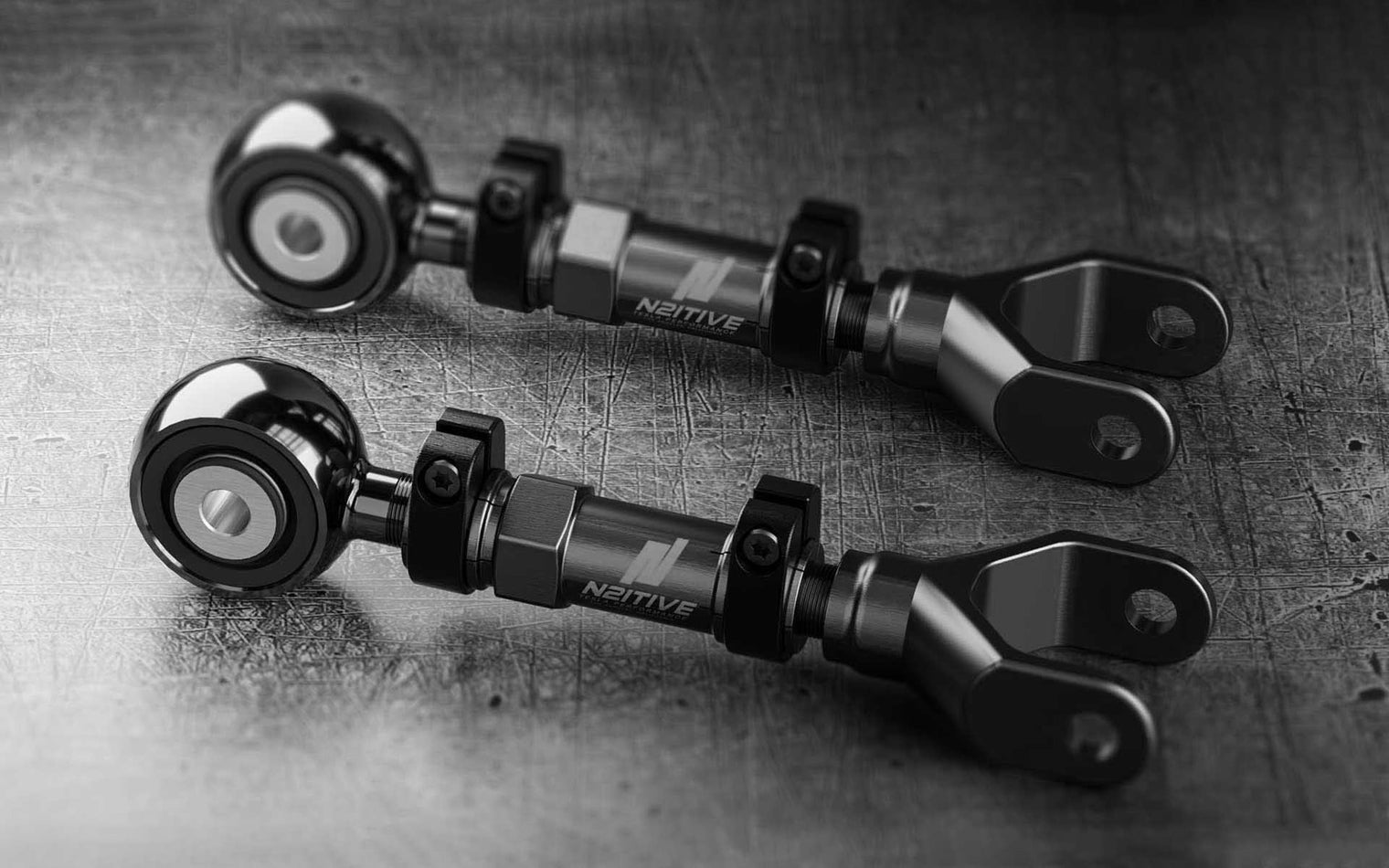 N2itive - Rear Adjustable Toe Arm Set - Tesla Model 3/Model Y