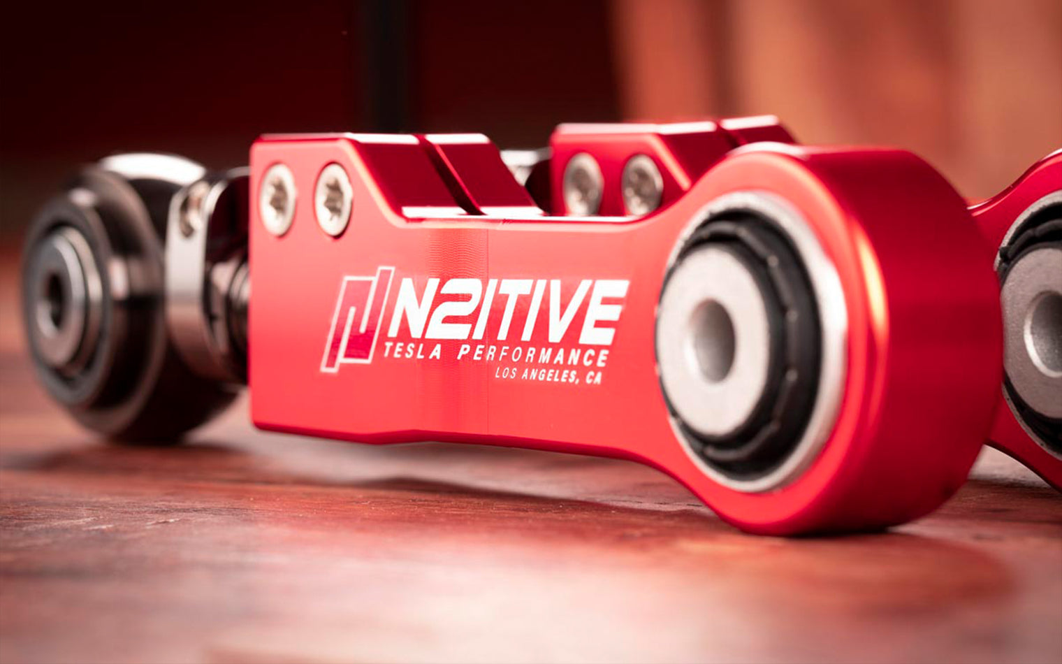 N2itive - TSX-1 Rear Adjustable Toe Arms - Tesla Model S/Model X