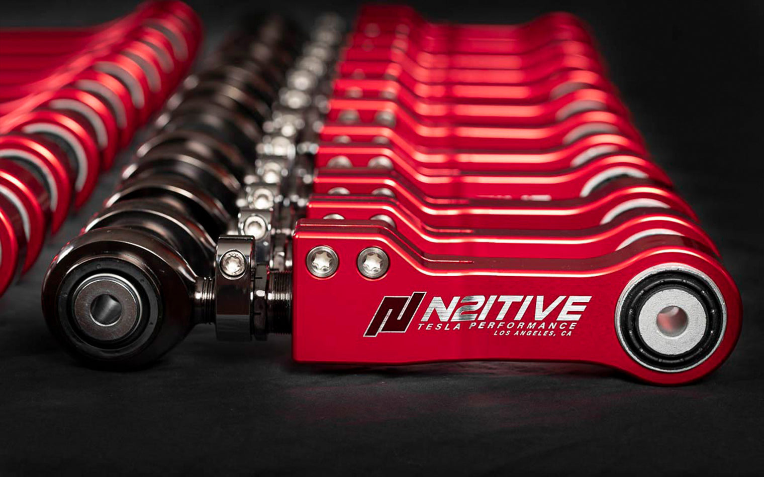 N2itive - TSX-1 Rear Adjustable Toe Arms - Tesla Model S/Model X