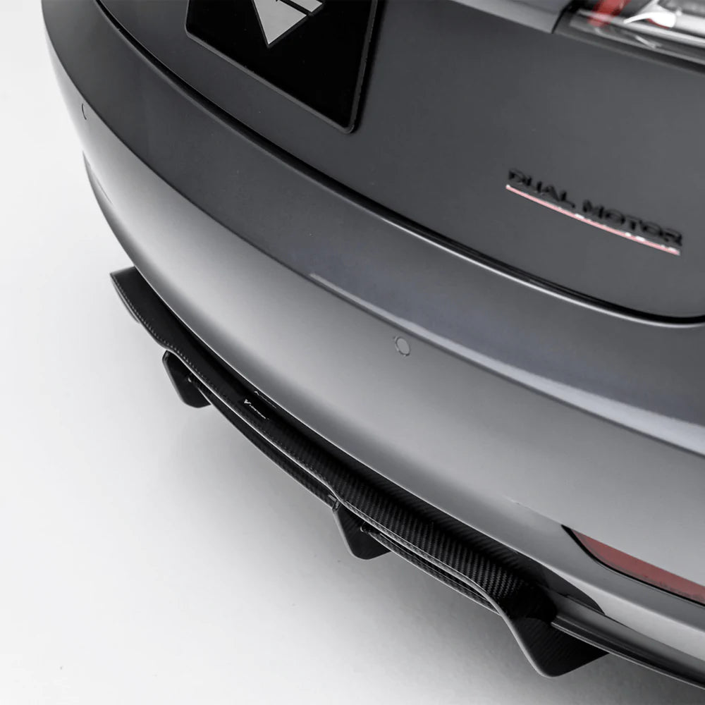 Vorsteiner - Volta Carbon Fiber Aero Rear Diffuser - Tesla Model 3