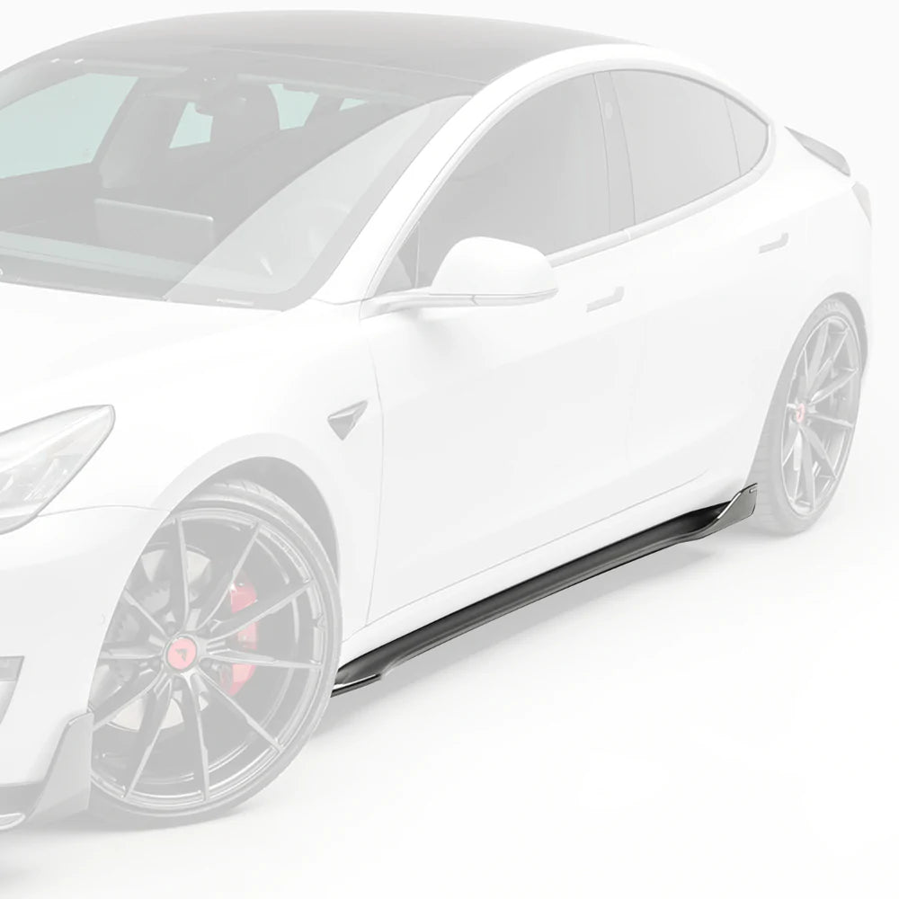 Vorsteiner - Volta Carbon Fiber Aero Side Skirts- Tesla Model 3