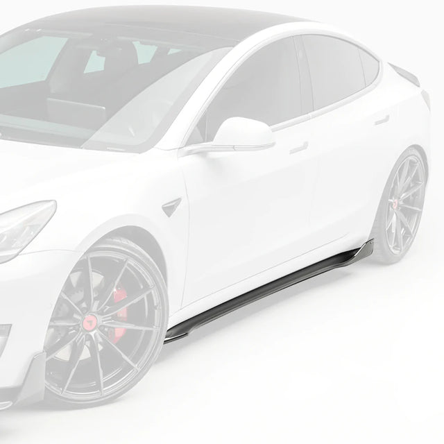 Vorsteiner - Volta Carbon Fiber Aero Side Skirts- Tesla Model 3