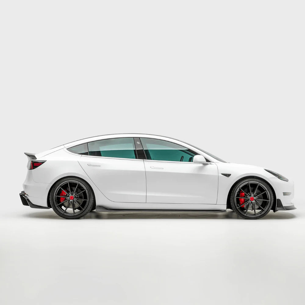 Vorsteiner - Volta Carbon Fiber Aero Side Skirts- Tesla Model 3