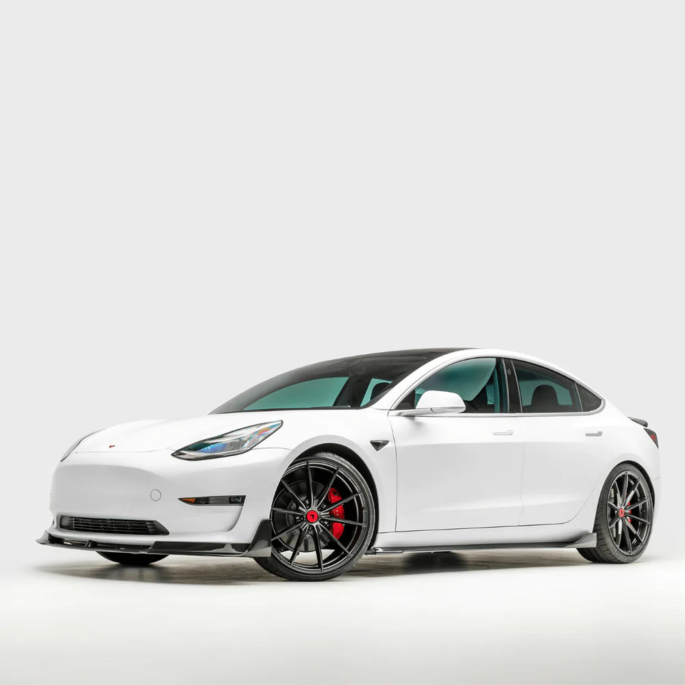 Vorsteiner - Volta Carbon Fiber Aero Side Skirts- Tesla Model 3