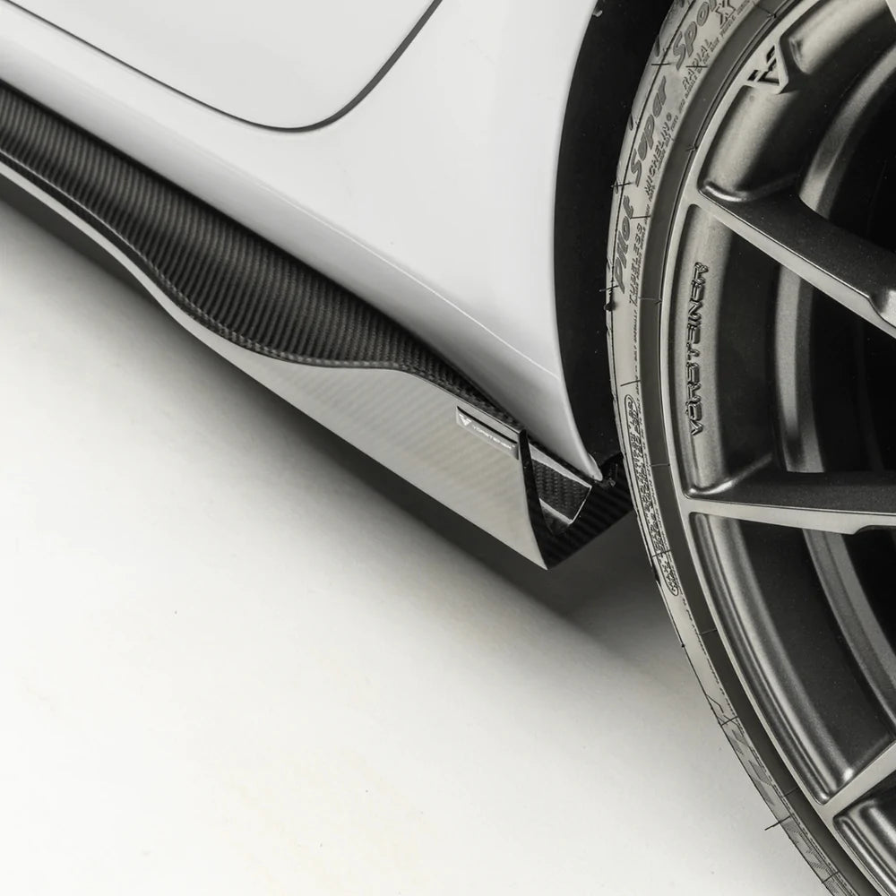 Vorsteiner - Volta Carbon Fiber Aero Side Skirts- Tesla Model 3