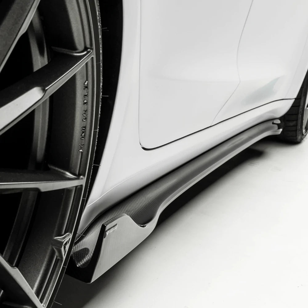 Vorsteiner - Volta Carbon Fiber Aero Side Skirts- Tesla Model 3