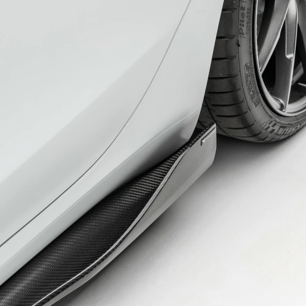 Vorsteiner - Volta Carbon Fiber Aero Side Skirts- Tesla Model 3