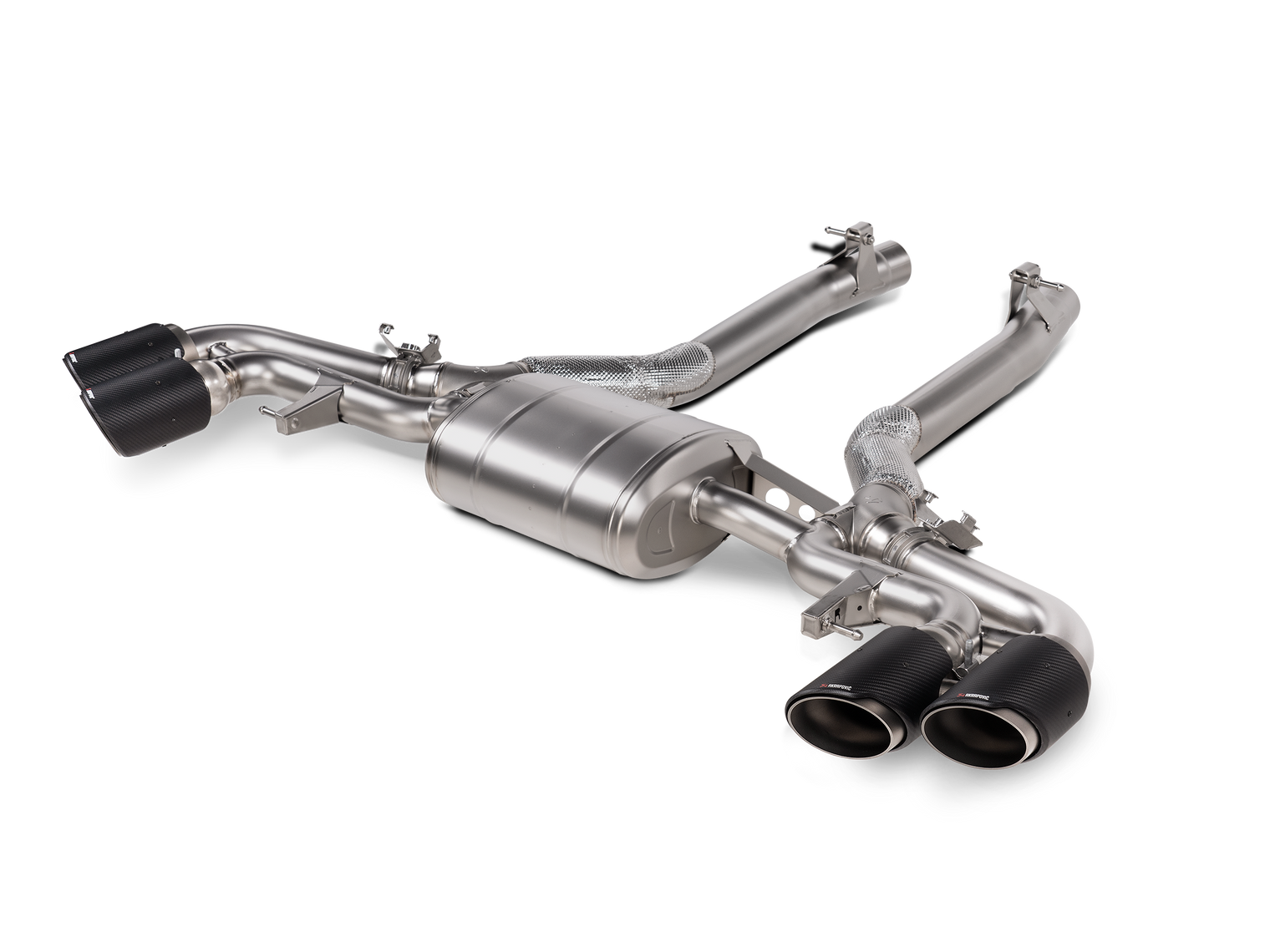Akrapovic - Slip-On Exhaust (Titanium) - BMW F95/F96 X5M/X6M