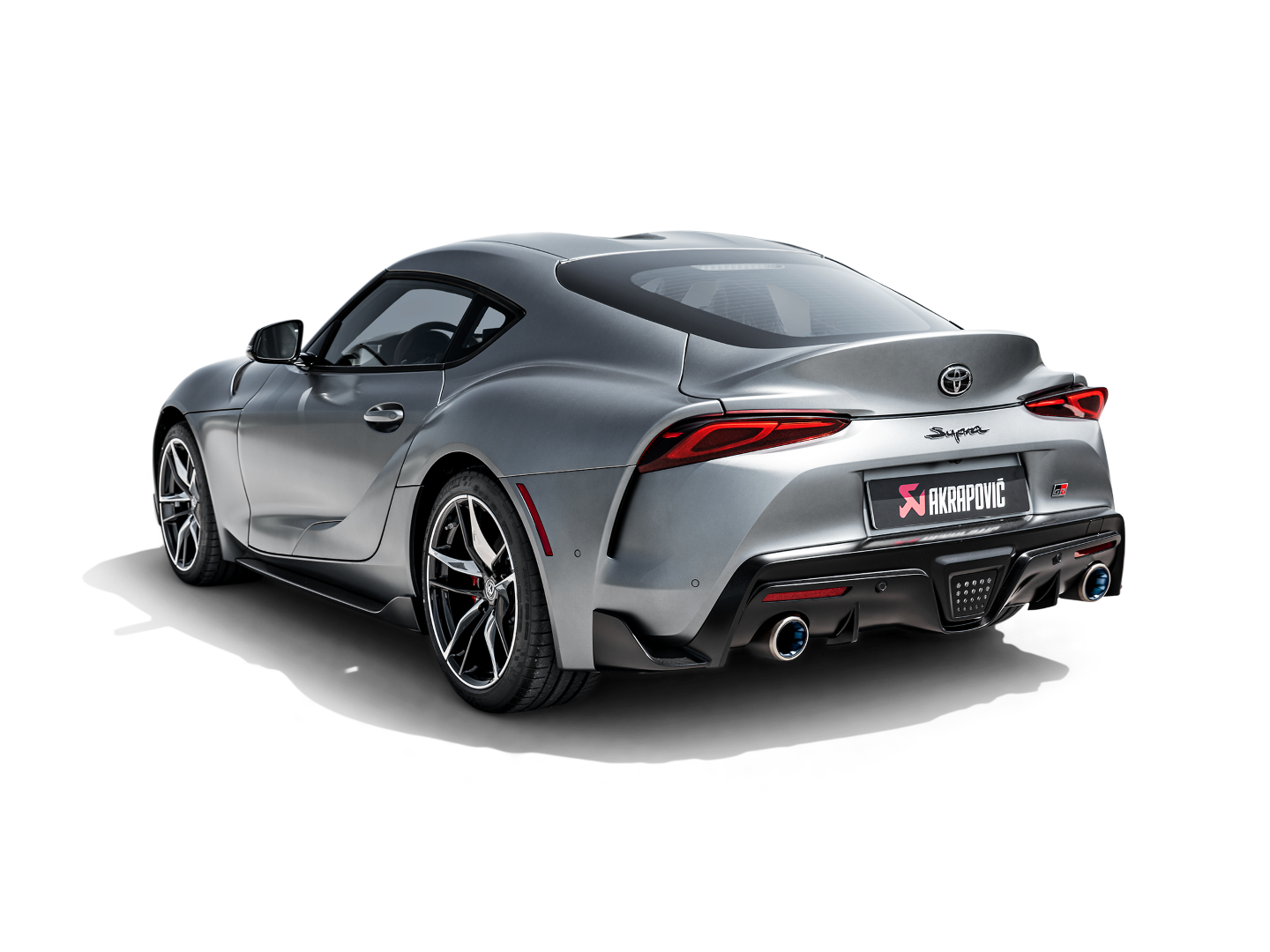 Akrapovic - Slip-On Exhaust (Titanium) - Toyota GR Supra