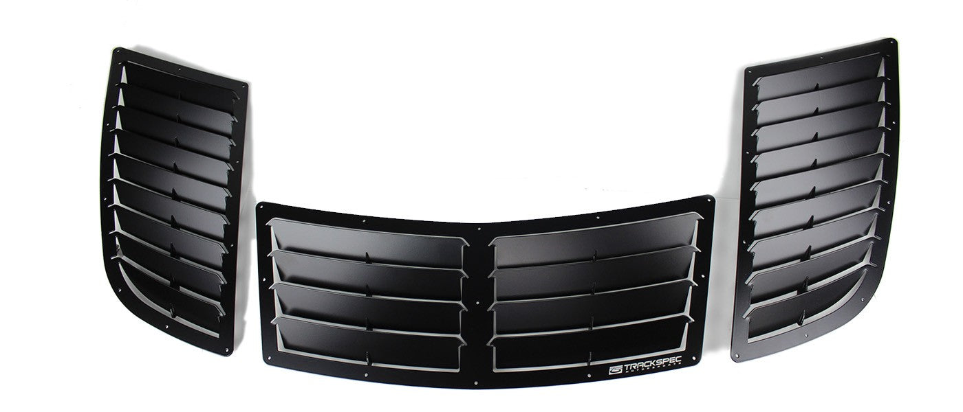 Trackspec - Racing Hood Louver Set - BMW E9X M3