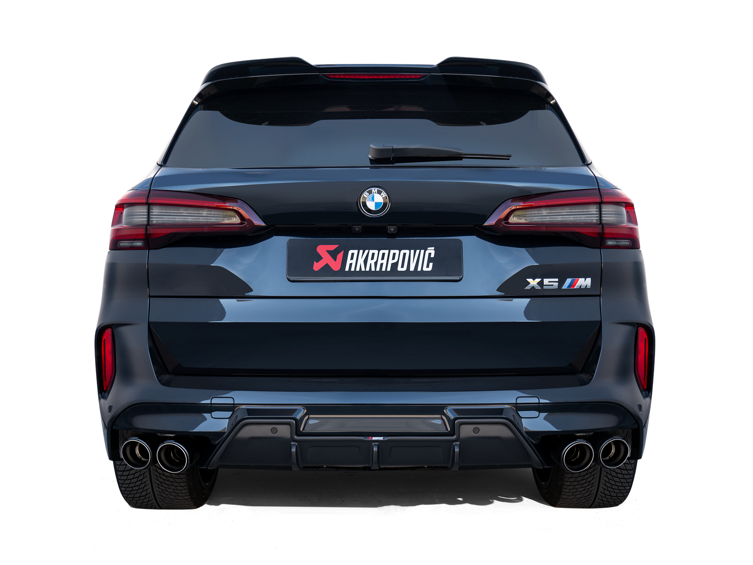 Akrapovic - Slip-On Exhaust (Titanium) - BMW F95/F96 X5M/X6M
