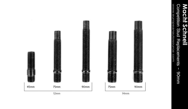 Macht Schnell - Extended Wheel Studs - Toyota A90 Supra (M14x1.25)
