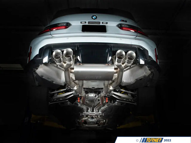 Turner Motorsport Titanium Valved Catback Exhaust For BMW G8X M3/M4
